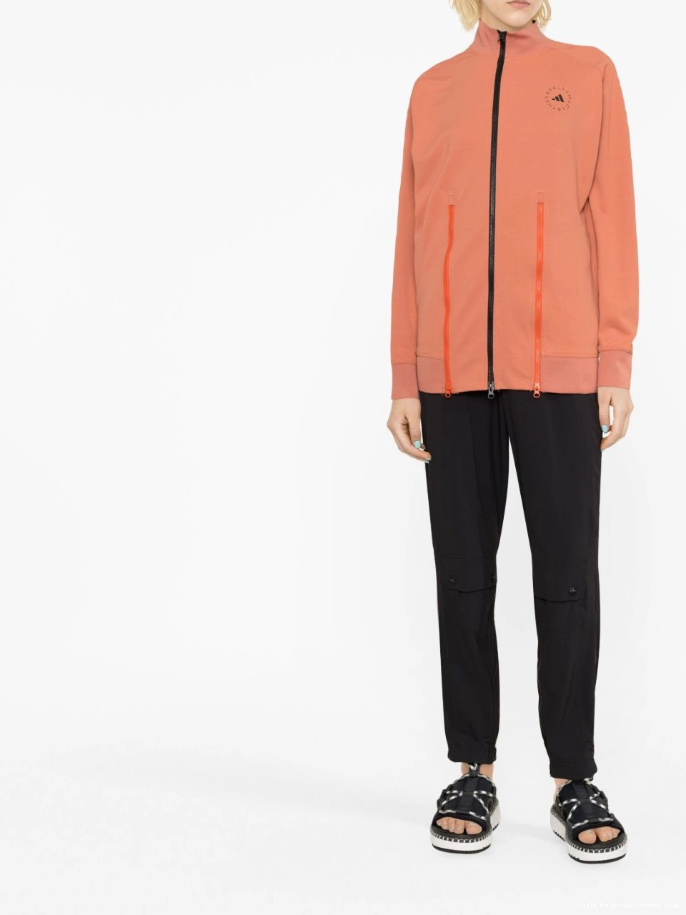 Cheap Women TrueCasuals jacket track adidas logo-print McCartney Stella by 0415